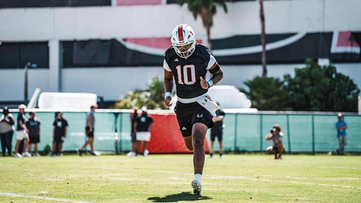  Darian Mensah Miami | Miami Hurricanes Athletics 