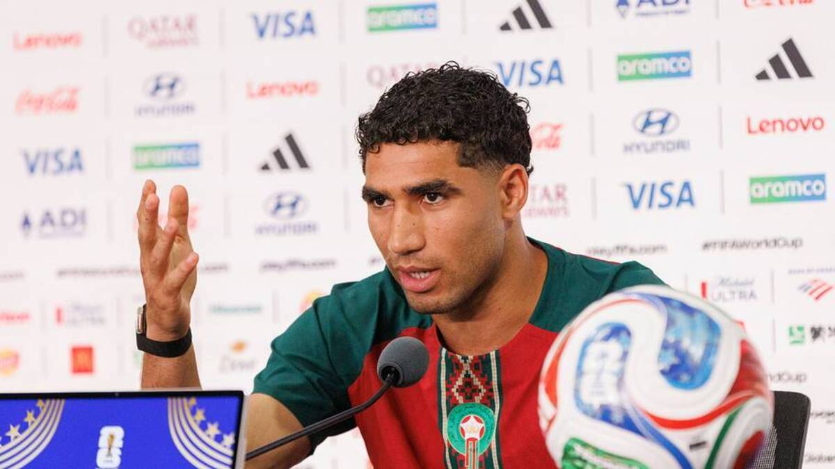  Achraf Hakimi's Morocco is out to make some noise. | Tnani Badreddine/DeFodi Images/Getty Images 