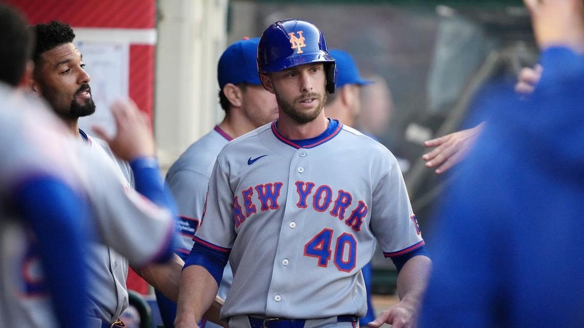 Mets designate OF Austin Slater among multiple moves