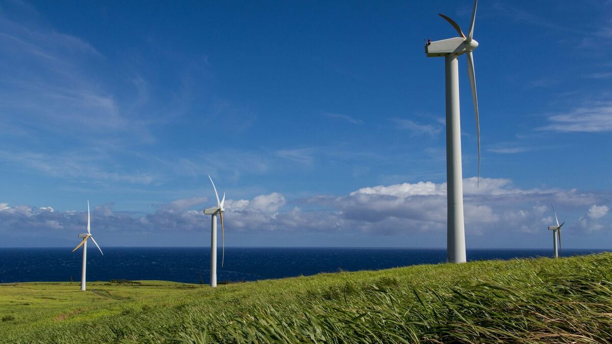 Over a third of Hawaii's power comes from renewable energy, which cuts its need for fossil fuel imports. 