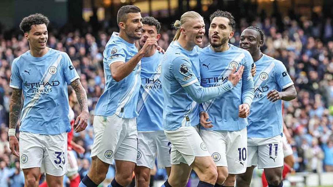  Man City are massive favorites-and for good reason. | Mark Cosgrove/News Images/NurPhoto/Getty Images 