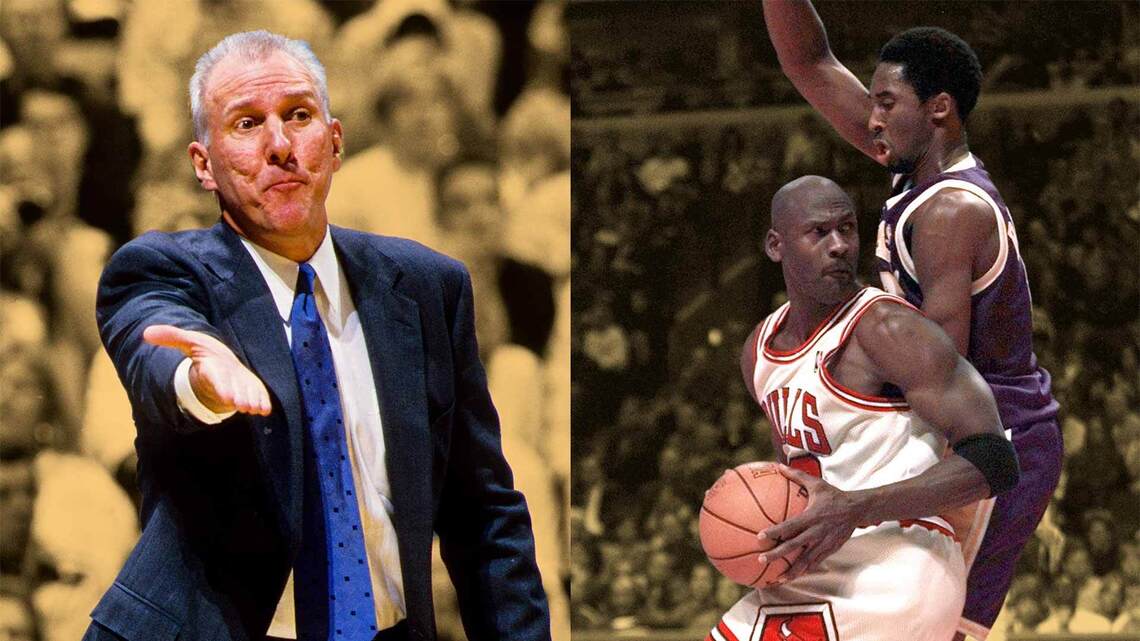 The first time Gregg Popovich admitted Kobe Bryant is similar to Michael Jordan 