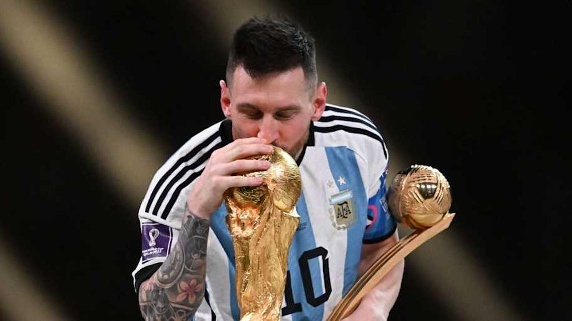  Messi dominated the 2022 World Cup. | KIRILL KUDRYAVTSEV/AFP/Getty Images 