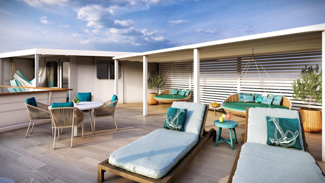 These new cruise ship suites let you cruise like a captain 