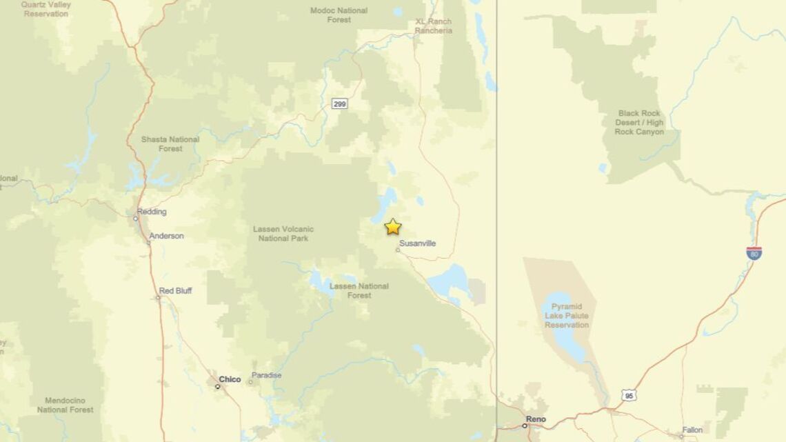 Earthquake shakes area near Susanville, CA: 2.3 magnitude recorded on June 9 