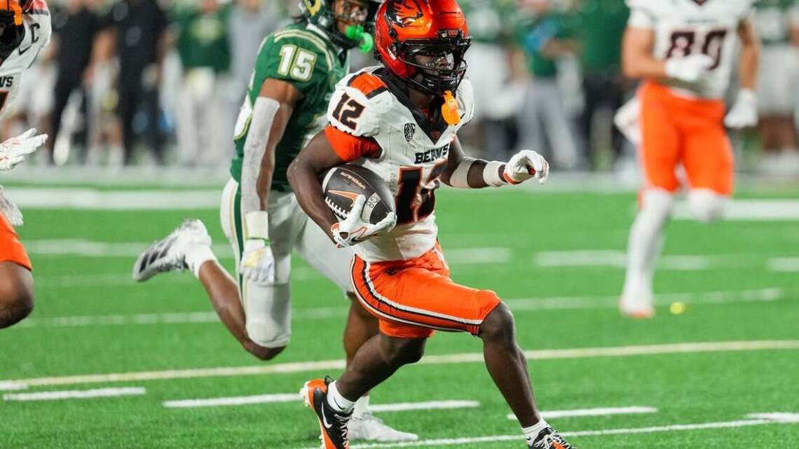 Oregon State breakout WR Jesse Legree re-signs with school for 2027 