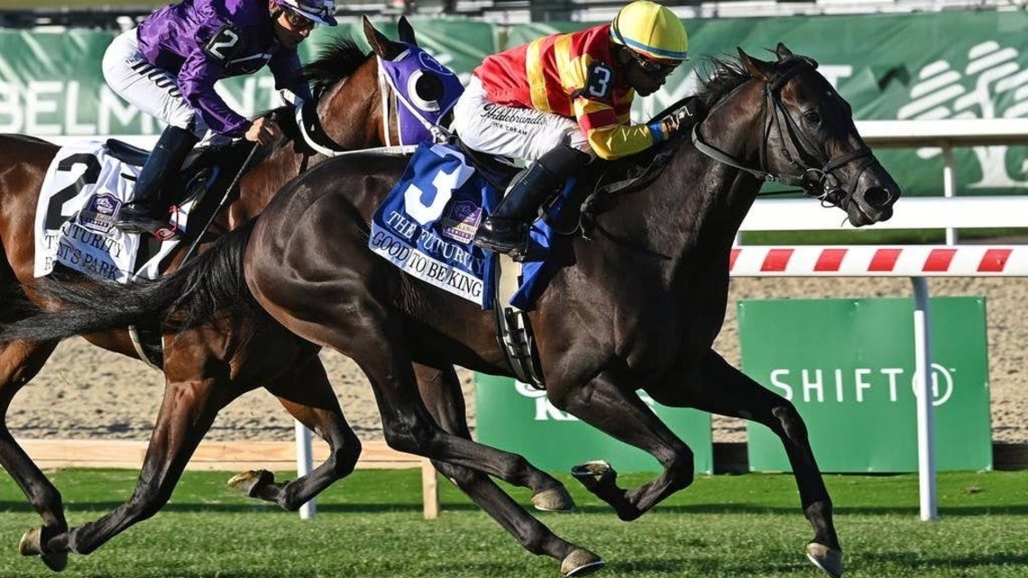 Good To Be King On Time For First Stakes Win In Futurity 