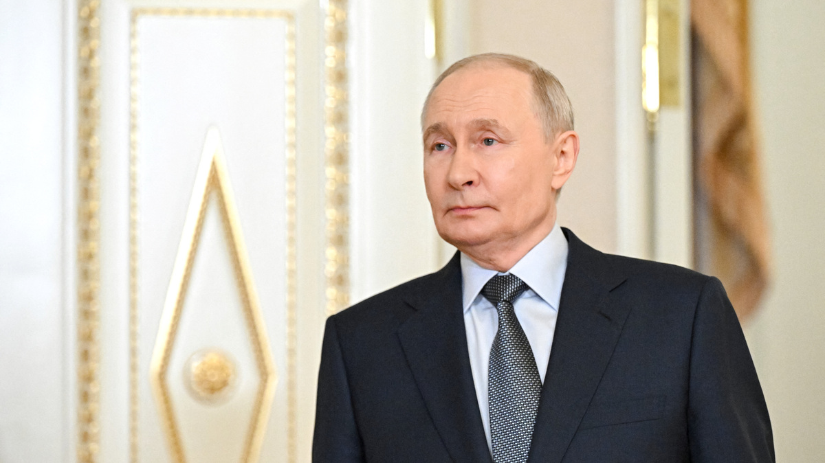 Russian President Vladimir Putin attends a meeting with Uzbek President Shavkat Mirziyoyev at the Constantine Palace in Strelna in a suburb of Saint Petersburg, Russia June 4, 2026. Sputnik/Sergey Bobylev/Pool via REUTERS