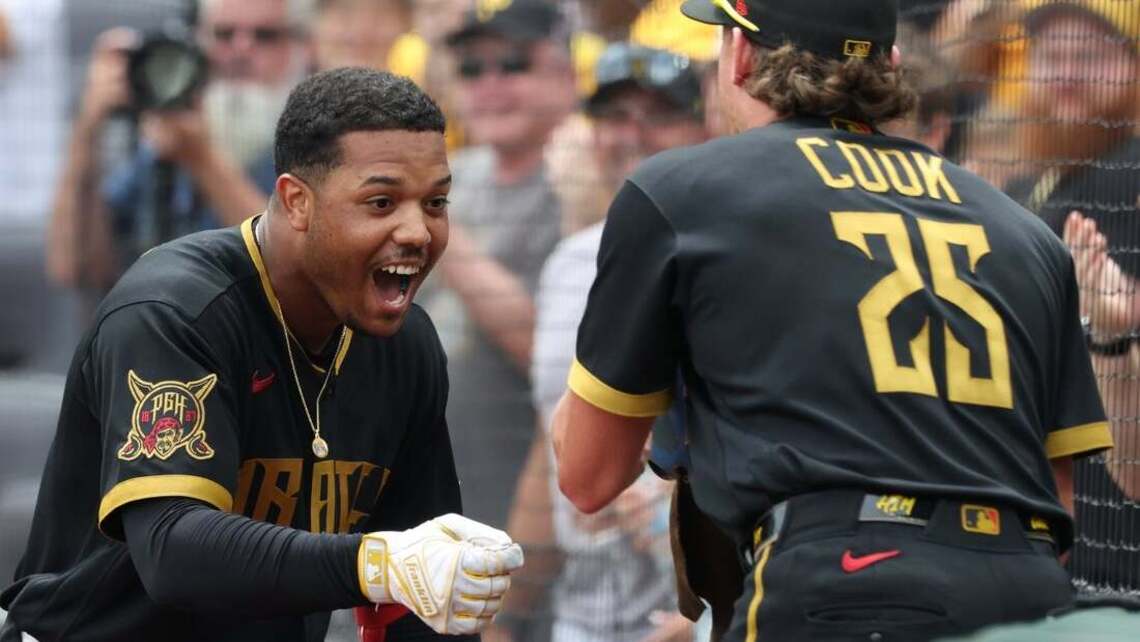 Esmerlyn Valdez's six RBIs leads Pirates over Brewers 