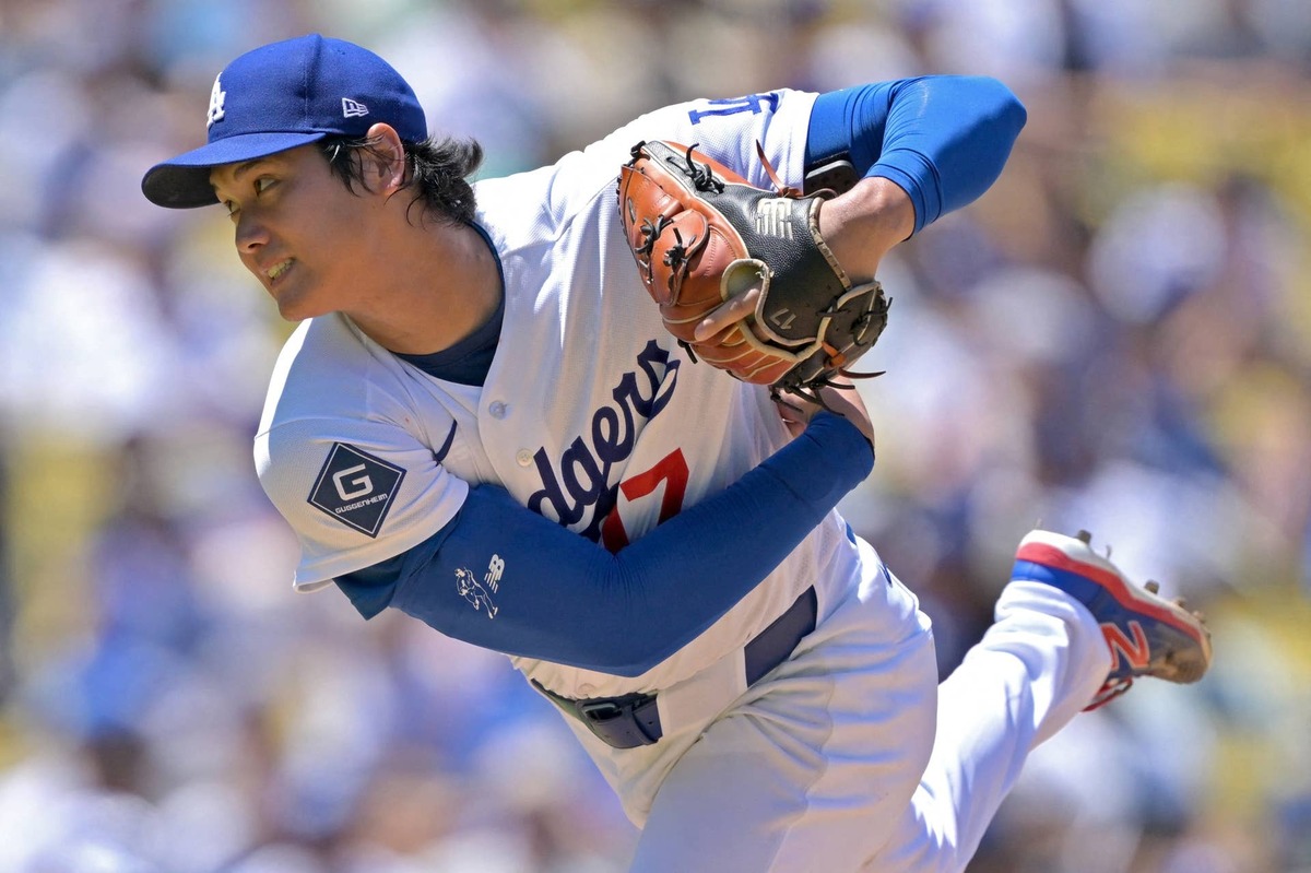  Los Angeles Dodgers starting pitcher Shohei Ohtani (17) against the Tampa Bay Rays. Jayne Kamin-Oncea-Imagn Images