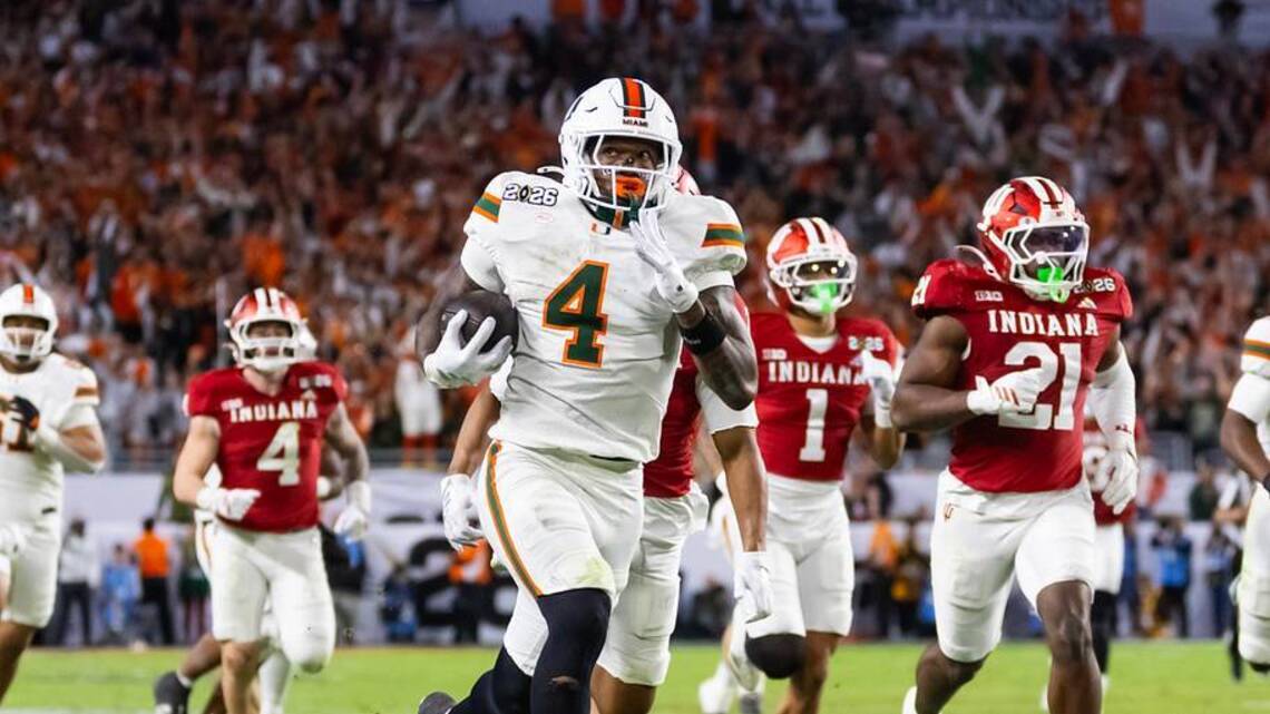 Miami's Mark Fletcher Jr. Rebounds From National Championship Loss Only One Way