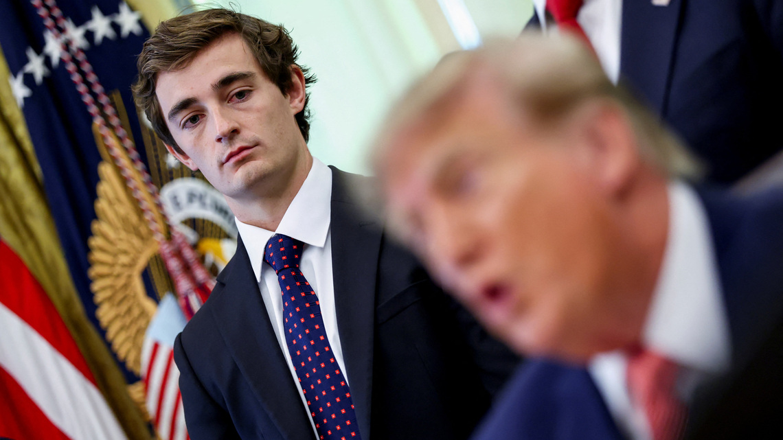 Trump promises cash for fraud tips as he awards right-wing YouTuber