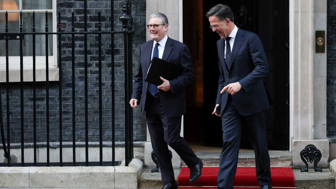 Starmer tells Rutte UK will publish defense plan before NATO July summit