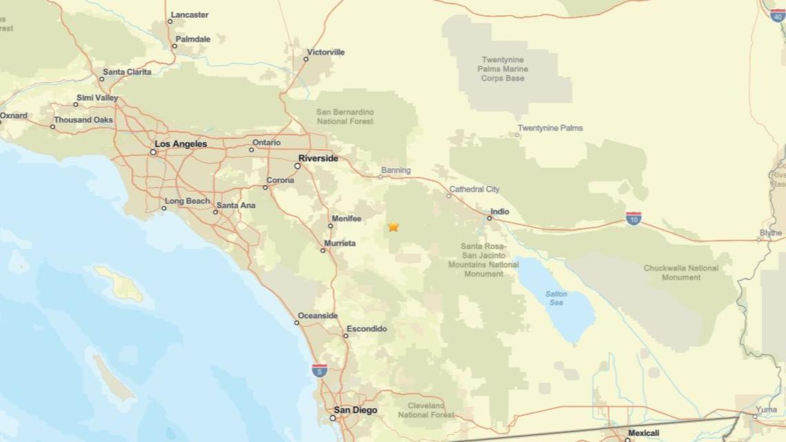 Update: Seismic activity on March 29 - 2.1 magnitude earthquake close to Idyllwild, CA detected 
