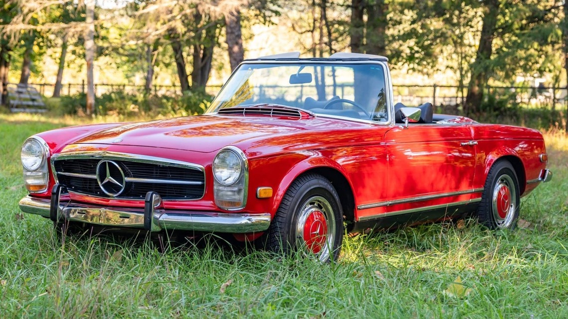 1969 Mercedes-Benz 280SL for Sale With 1,300 Miles Shown 