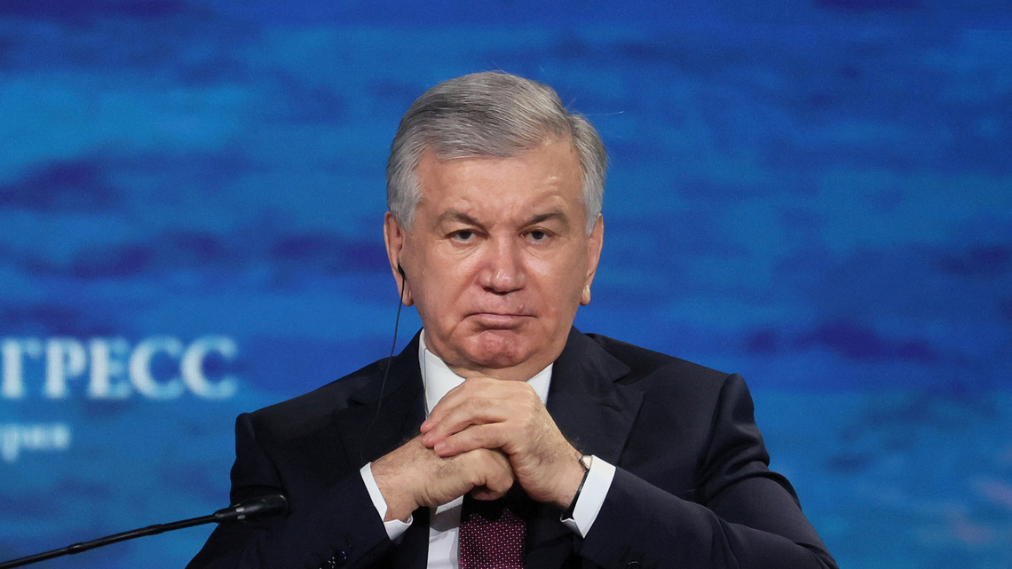 Uzbek president pledges continued reforms, tax-free zone at Tashkent forum 