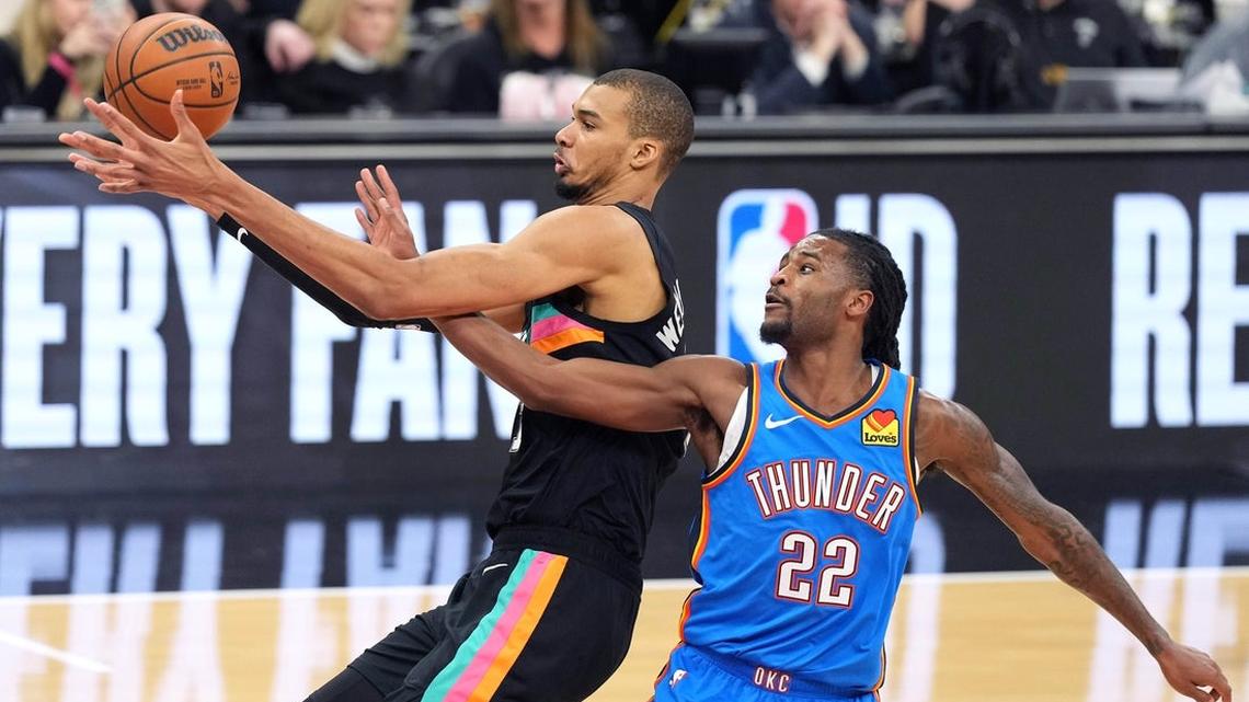 Thunder, Spurs set for battle of titans in Western Conference finals 