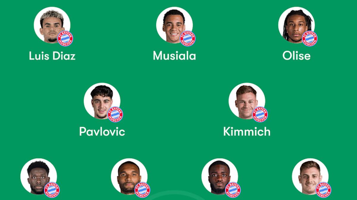  Bayern could opt for the same XI as played in Paris. | FotMob 