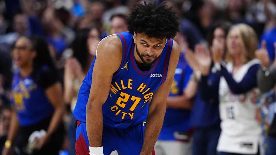  Jamal Murray, an elite three-point marksman during the regular season, is shooting just 26.5% from deep in the playoffs. | Ron Chenoy-Imagn Images 