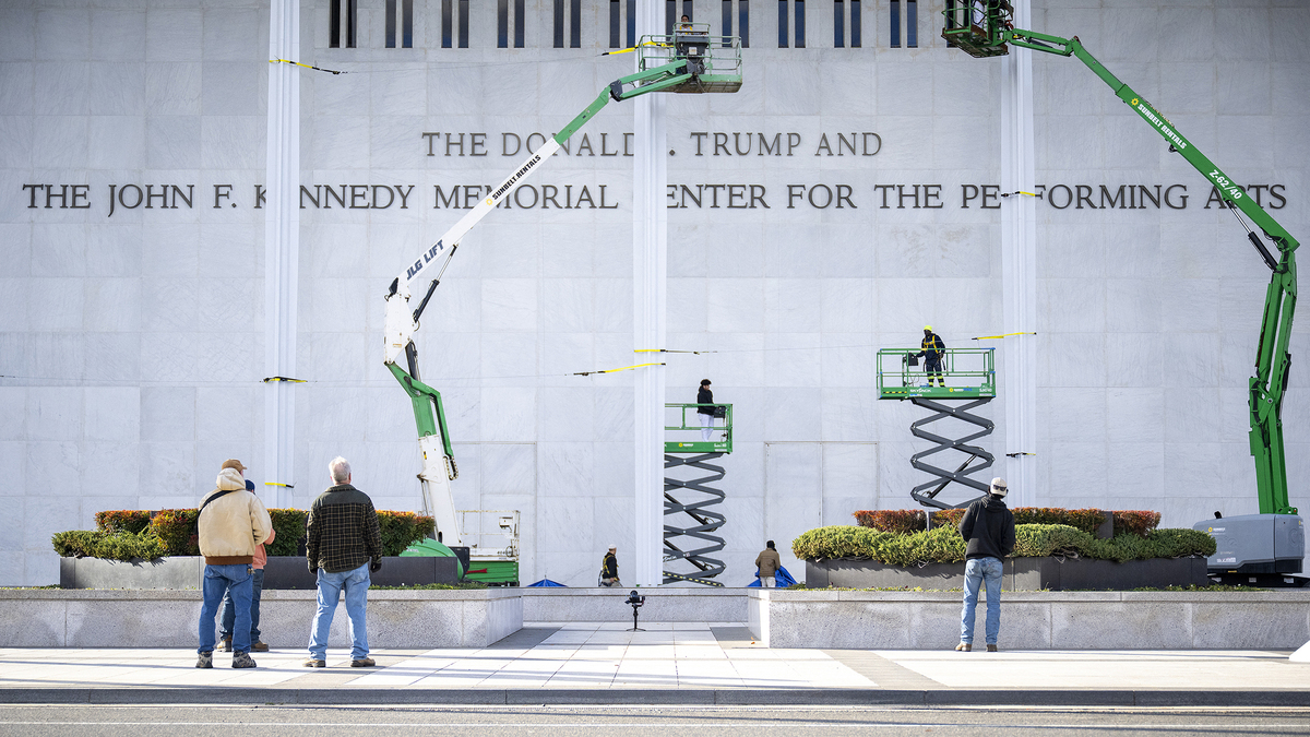Kennedy Center board votes to close venue for 2 years, inscribe Trump's name on building