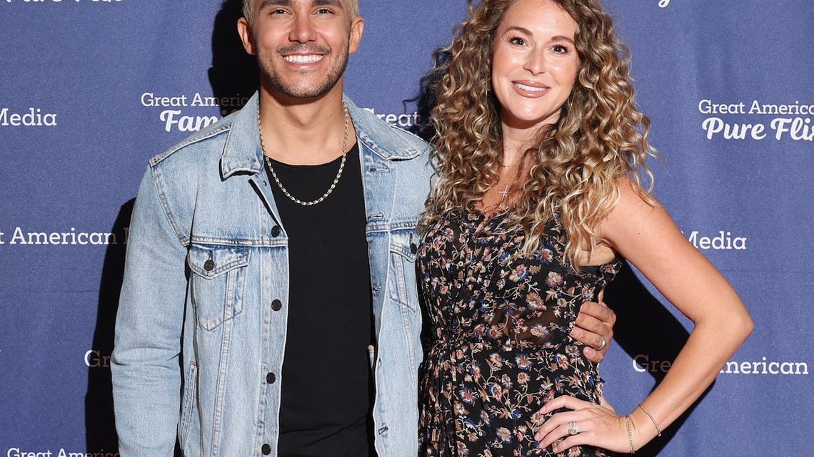 LEXINGTON, KENTUCKY - MAY 22: (L-R) Carlos PenaVega and Alexa PenaVega attend the Mr. Manhattan Screening at Kentucky Theater on May 22, 2024 in Lexington, Kentucky.  (Photo by Michael Hickey/Getty Images for Great American Media)