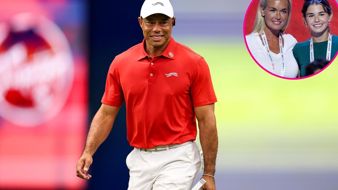 Tiger Woods ya conoció a Kai, la hija de su novia Vanessa Trump