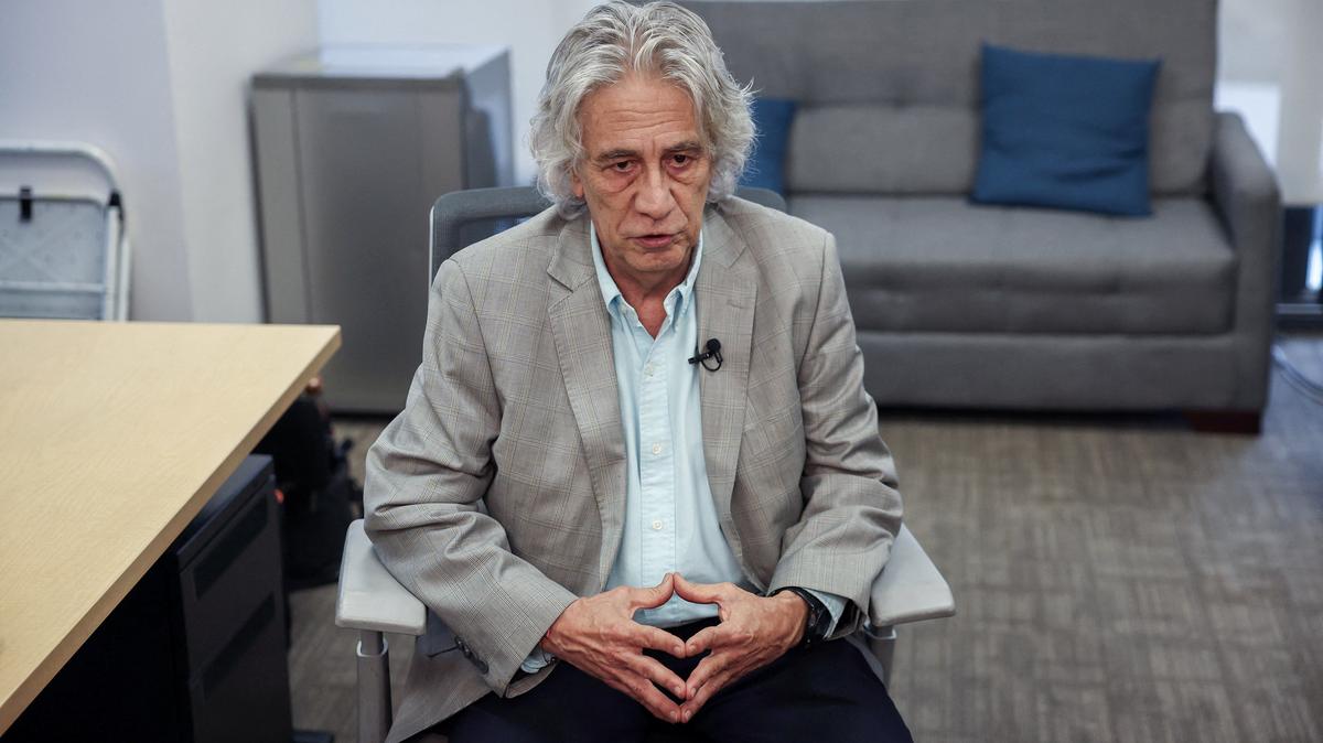 President of the Autonomous Fiscal Rule Committee (CARF) Juan Carlos Ramirez Jaramillo speaks with Reuters in Bogota, Colombia, May 5, 2026. REUTERS/Luisa Gonzalez