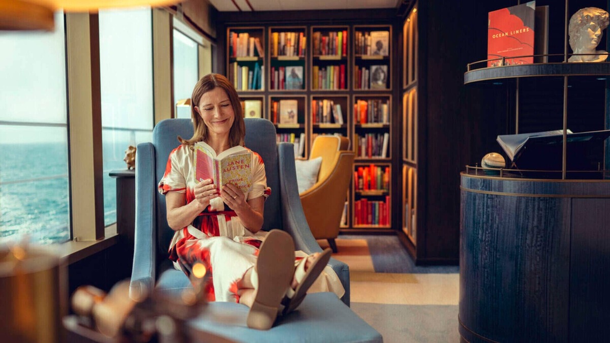 Miss cruise ship libraries? Try these lines for book lovers