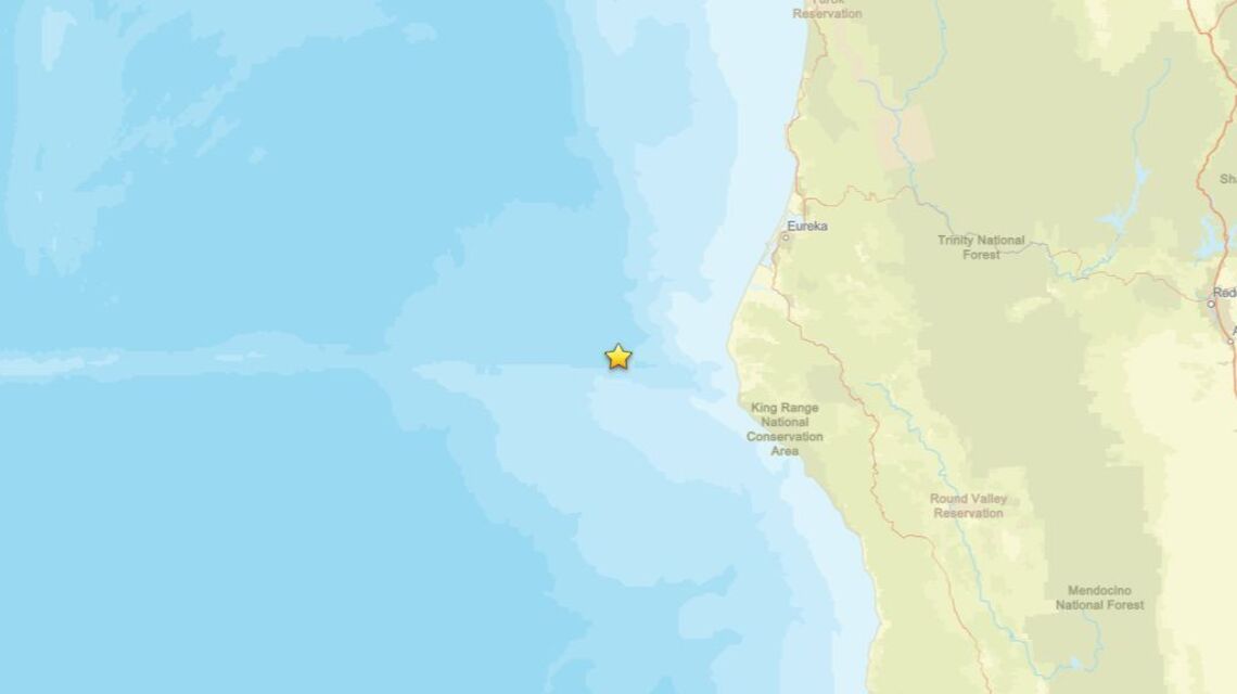 Update: Earthquake of 2.6 magnitude recorded near Petrolia, CA on June 4 