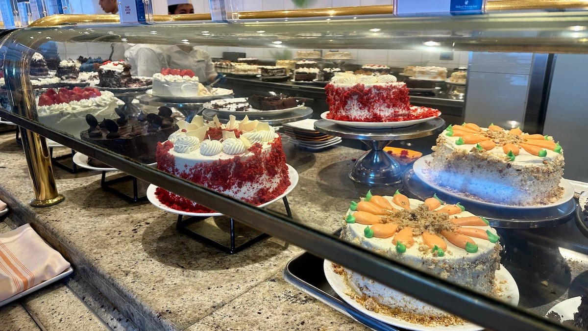  Cake Me Away is a signature dessert extravaganza held in the Lido Market buffet. 