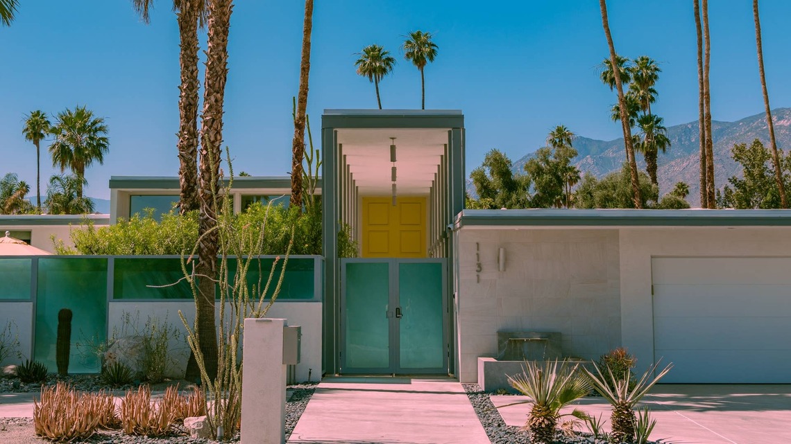 1969 Time-Capsule Home in Palm Springs Is a Mid-Century Modern Dream 