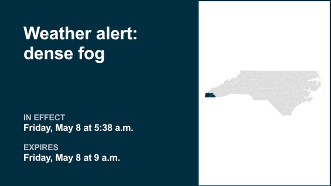 Weather alert for Cherokee and Clay counties until Friday morning 