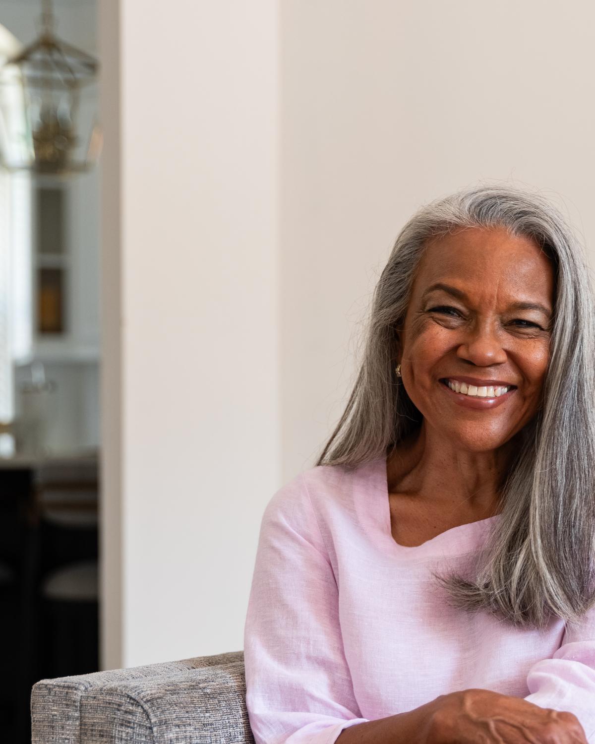 Toni Tipton-Martin, who wrote the a foreword for the 50th anniversary edition of Edna Lewis's "The Taste of Country Cooking," at her home in Houston on April 28, 2026. The Virginia chef and writer's pioneering 'Taste of Country Cooking' continues to inspire. (Shane Lavalette/The New York Times)