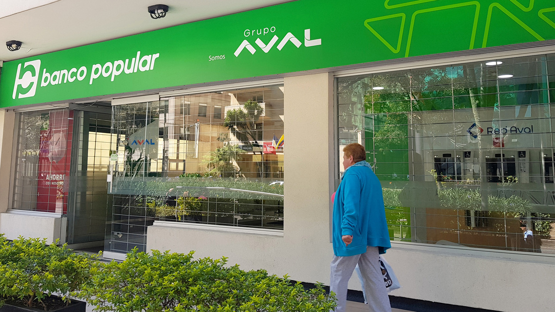 Utilidad neta de colombiano Grupo Aval sube en el segundo trimestre 