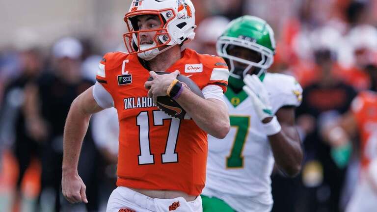 Top 25 roundup: Oklahoma State stuns No. 6 Oregon to end skid 