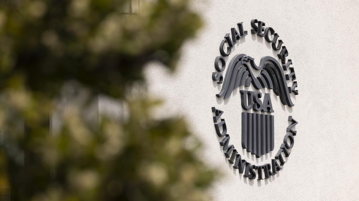 Anaheim, California, USA - March 29, 2025: A Social Security Administration field office serves central Anaheim residents. 
