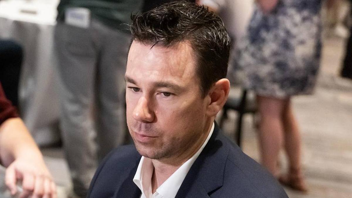  Mar 31, 2026; Phoenix, AZ, USA; Las Vegas Raiders head coach Klint Kubiak during the 2026 NFL Annual League Meeting at the Arizona Biltmore. Mandatory Credit: Mark J. Rebilas-Imagn Images | Mark J. Rebilas-Imagn Images 