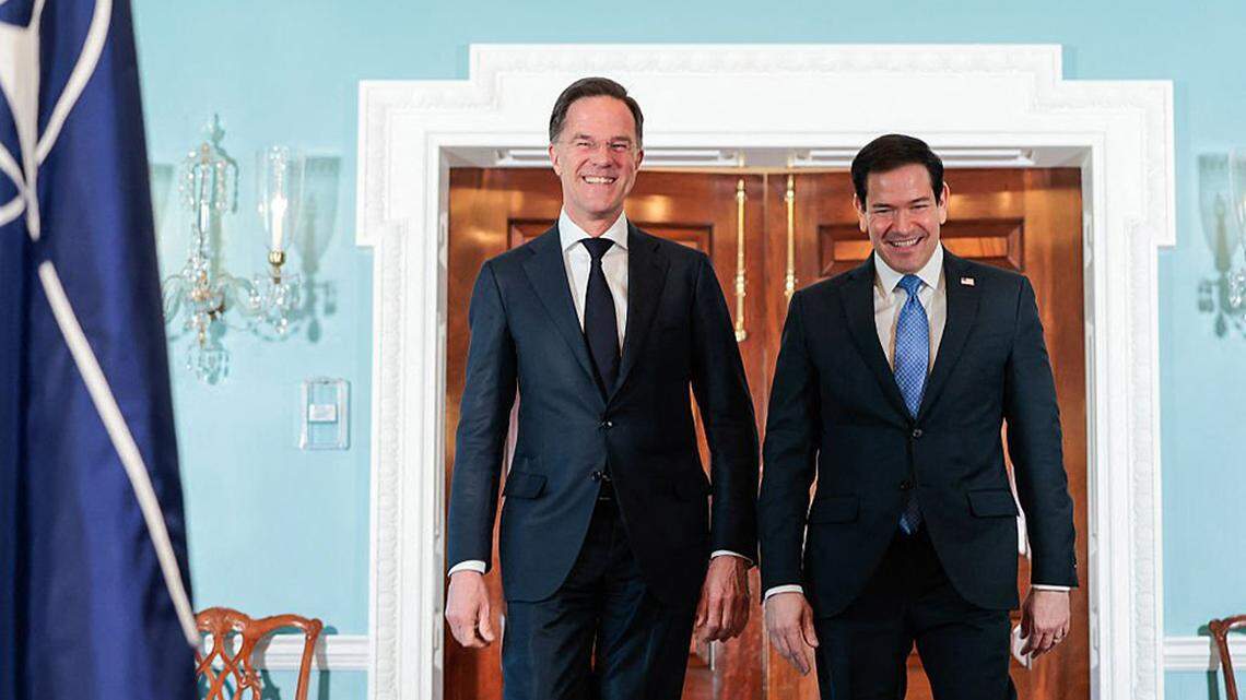 Trump rebukes NATO over Iran after meeting with alliance's chief