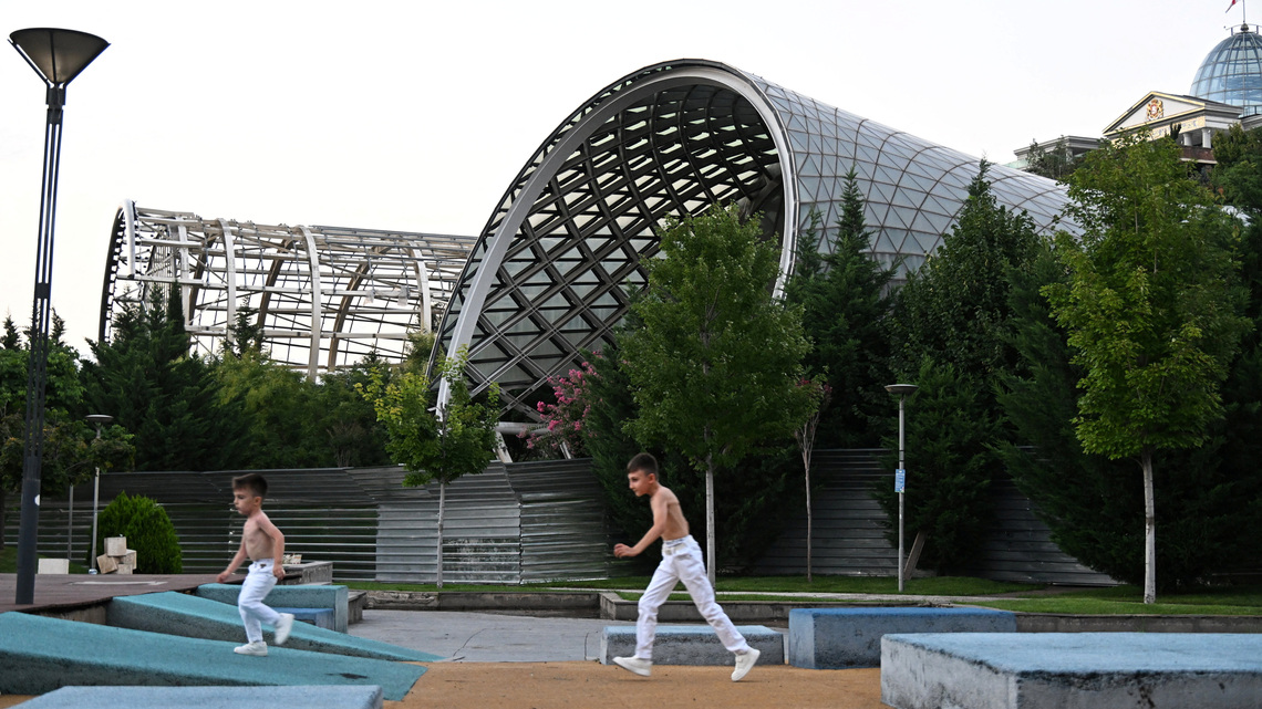 Demolition of modernist arts complex in Tbilisi sparks outcry 