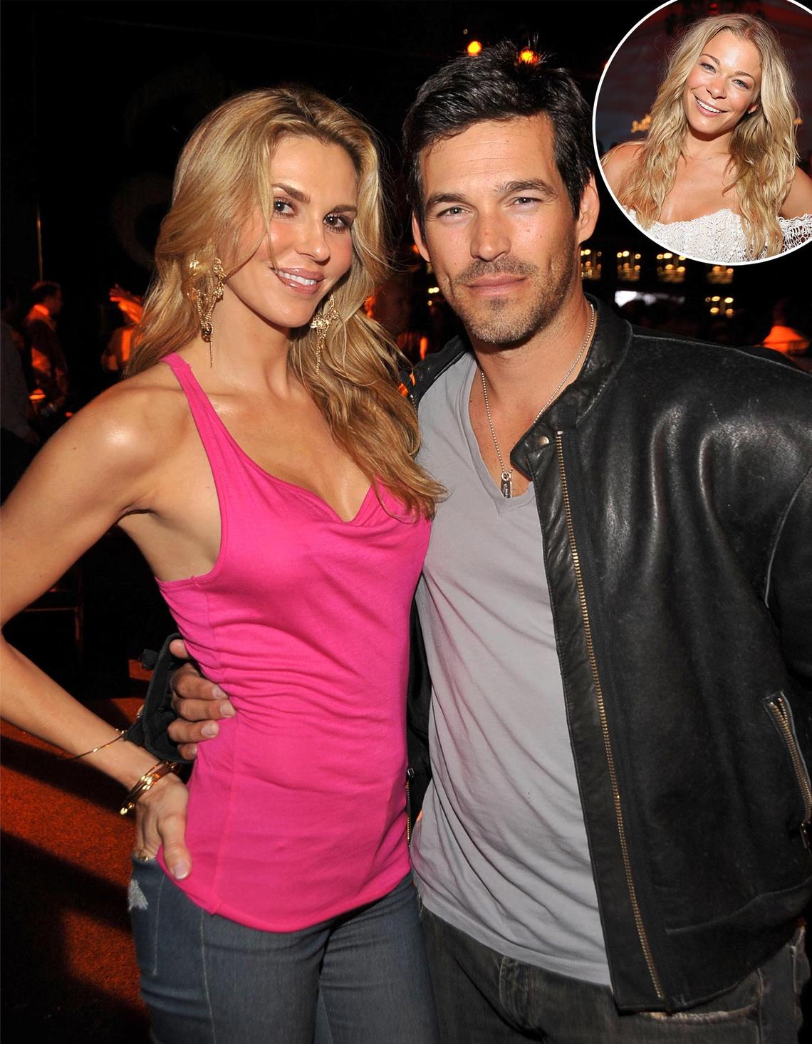 Eddie Cibrian and LeAnn Rimes: Lifetime Movie Material LeAnn Rimes and Eddie Cibrian had mega chemistry on the set of the Lifetime flick Northern Lights in 2008. Alas, Eddie was married to Brandi Glanville and they had two sons, while the singer was hitched to Dean Sheremet. "I really wanted to kill [LeAnn]," the Real Housewives alum told The Sun. "I was so mad at Eddie for blowing up our life." Now Brandi enjoys coparenting with her ex and LeAnn, who wed in 2011. Getty Images (2)