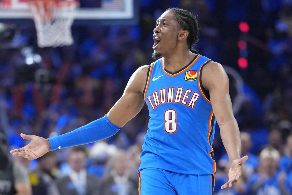  Oklahoma City Thunder forward Jalen Williams. Kyle Terada-Imagn Images