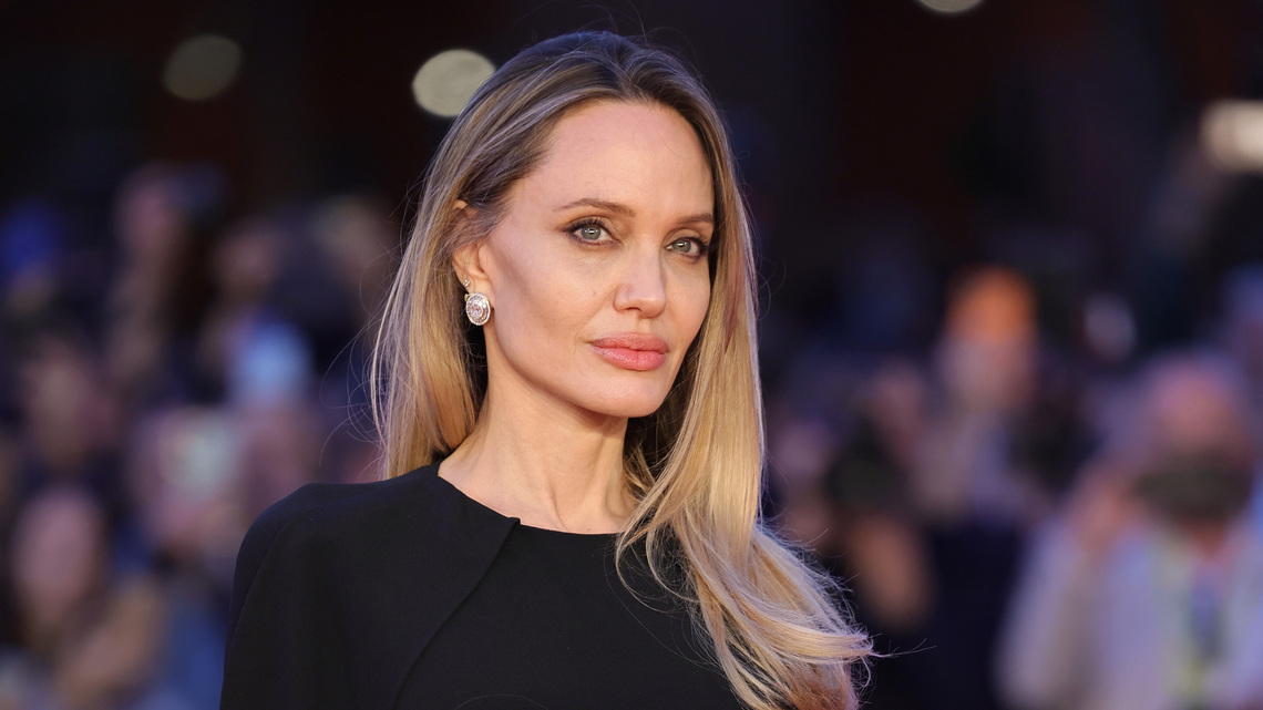 Angelina Jolie's Slimming Black Dress Style Is a Dream After 50 - Only $30! 