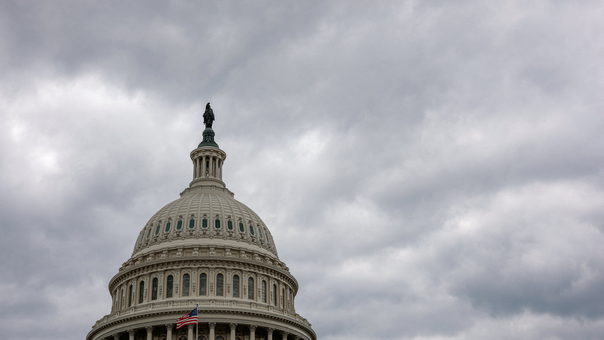 The U.S. Capitol building on a cloudy day in Washington, D.C., U.S., May 14, 2026. REUTERS/Kylie Cooper