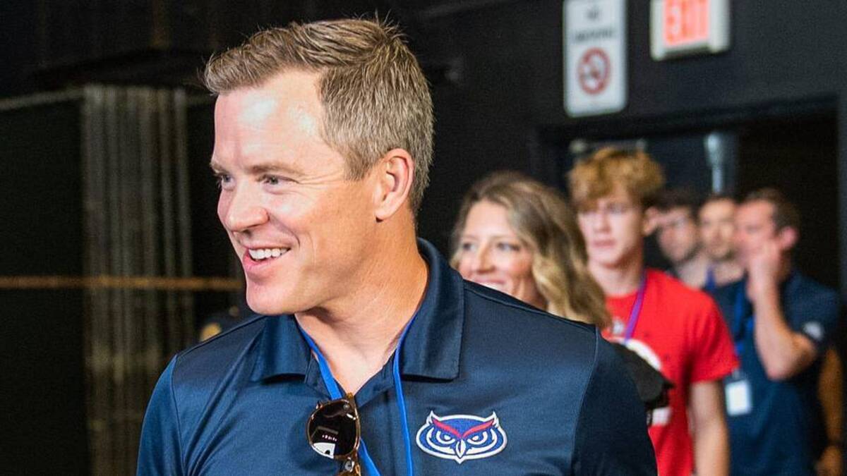  Dusty May turned FAU into a midmajor power at the start of his head-coaching career. | ANDRES LEIVA/PALM BEACH POST / USA TODAY NETWORK 