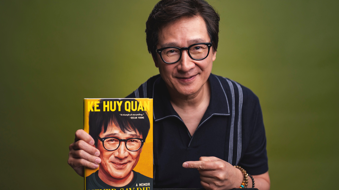 Ke Huy Quan reveals Harrison Ford's 'big impact' on his life but credits wife for comeback 