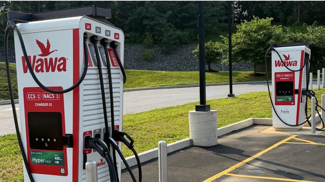 Wawa is adding self-branded EV chargers, will they still have Tesla?