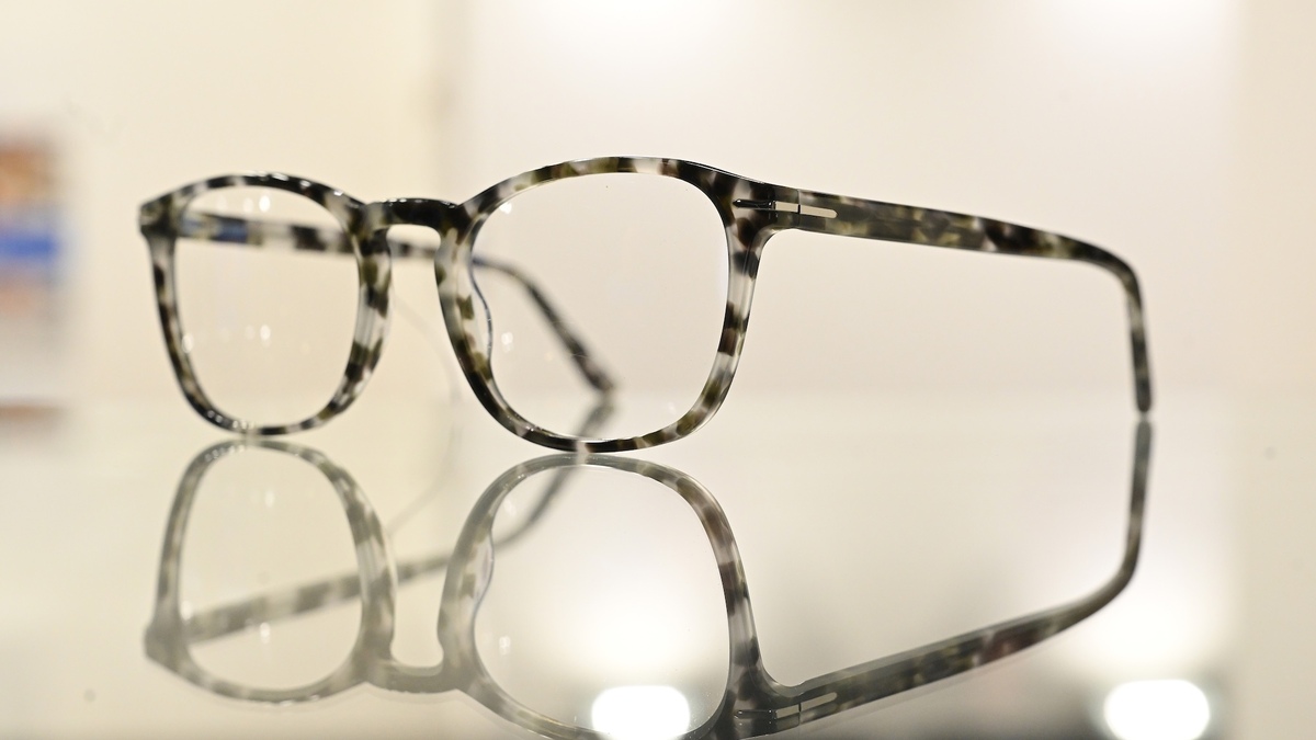 MILAN, ITALY - FEBRUARY 04: Product "NATURA" is displayed at Stand KILLINE (Neway, Macao) for Category "Frames Rest of the World" during MIDO 2024 Eyewear Show at Rho Fieramilano on February 04, 2024 in Milan, Italy. (Photo by Tullio M. Puglia/Getty Images for Mido)