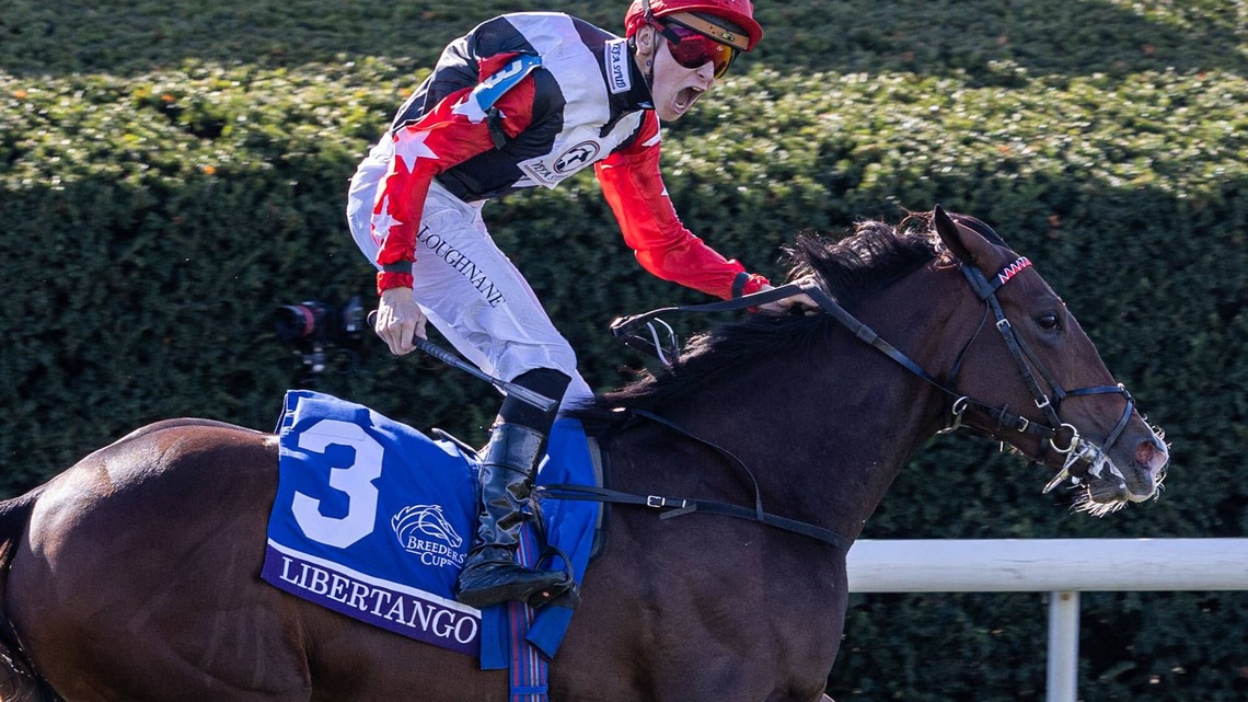 Loughnane Loses Weight, Wins Big Aboard Libertango In Breeders' Cup Juvenile Turf Sprint 