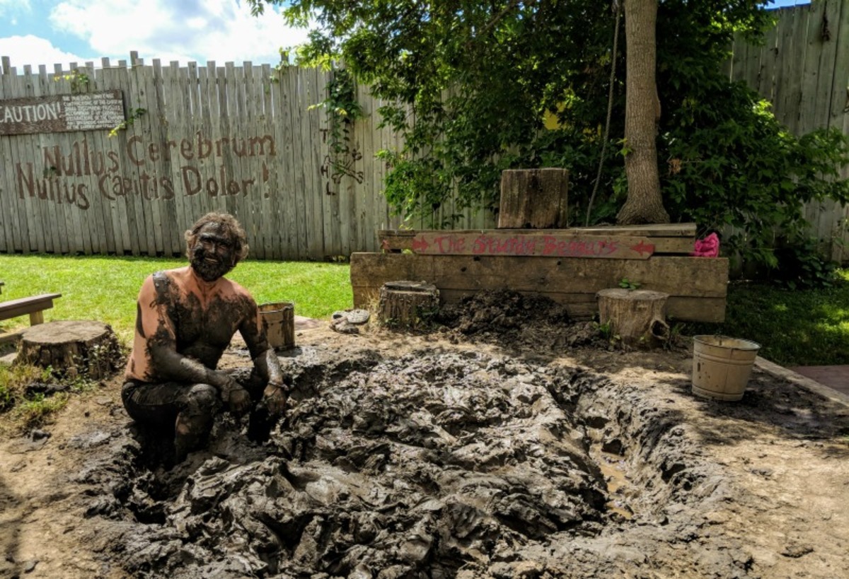  The Mud Show should be your first stop. Photo credit: Cindy Richards 