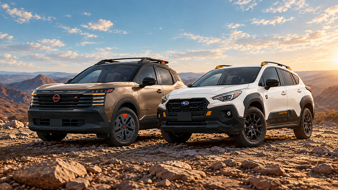 2027 Nissan Kicks Rock Creek vs. Subaru Crosstrek: Can Nissan's Rugged Crossover Keep Up? 